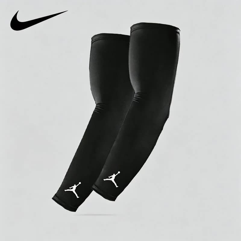 Nike Men's and Women's Basketball Training/Quick-Dry/Breathable Running Arm Sleeves with UV Protection 2Packs AC4142-010