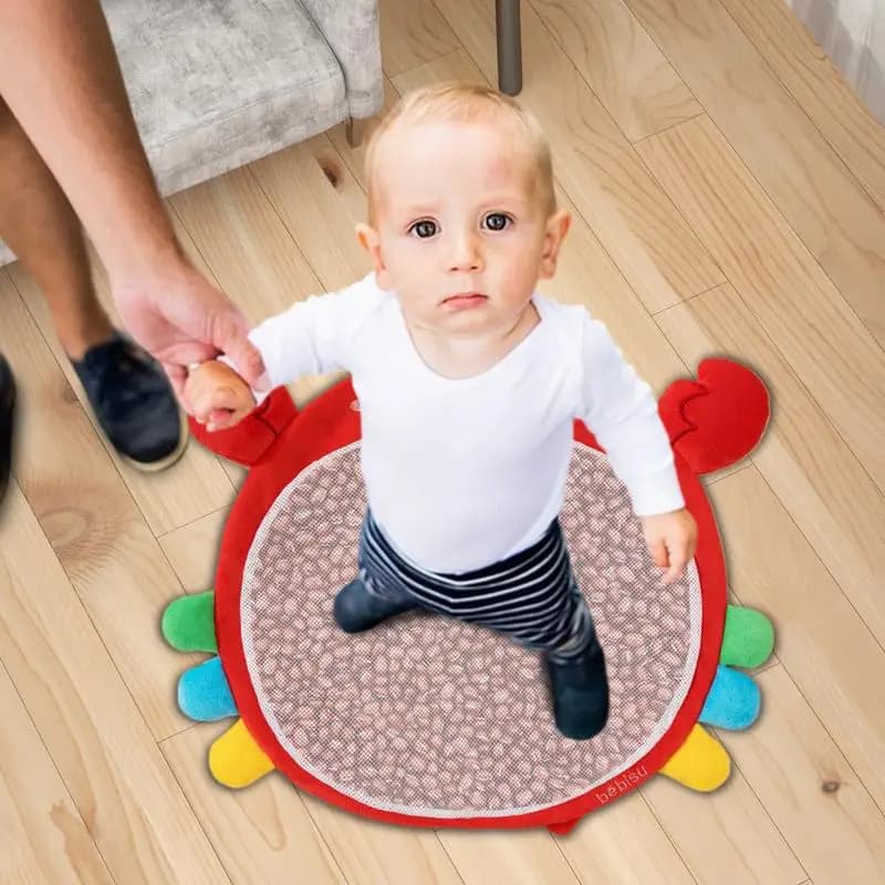 Calm Down Toys Baby Stepping On Soy Bag Calm Down Toys Animal Plush Precocious Educational Dolls Eye-Main Help for Sleep