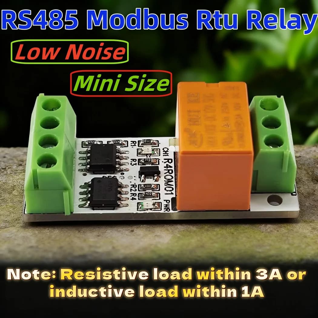 ESP32 Smart Home IOT LED Motor Modbus PC USB Serial Port UART RS485 Relay Module for Arduino