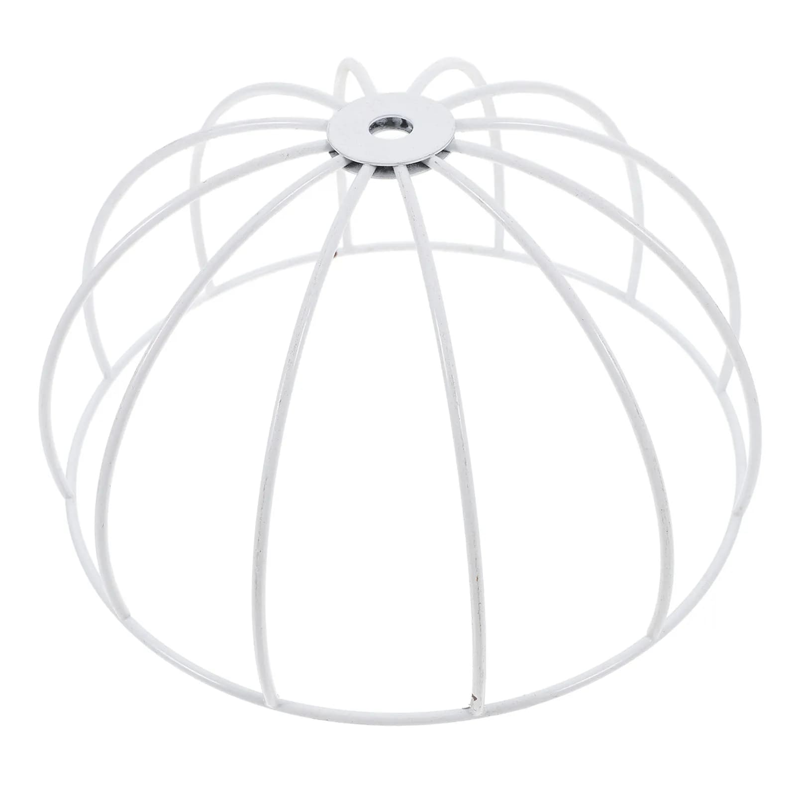 Decorative DIY Lamp Shade Frame Iron Cage Lampshade Frame Dreamcatcher Style Pendant Lamp Shade Industrial Pendant Light Fixture