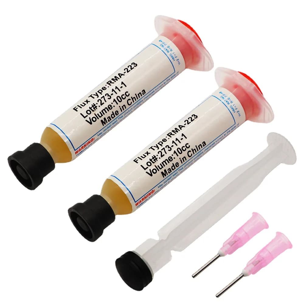 10cc welding paste Flux Grease with RMA-223 needle for BGA SMD PGA PCB LED chip repair tool DIY