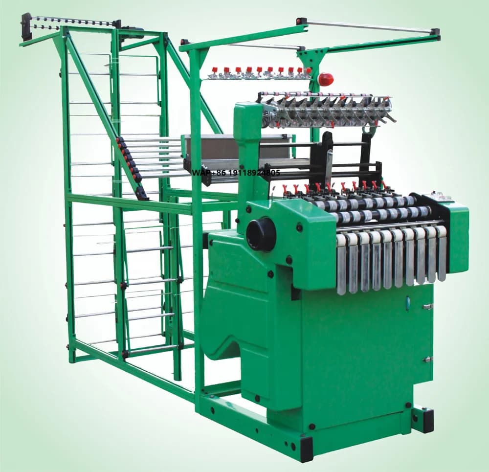 Narrow Fabric Textile Shuttleless Loom,ribbon/woven Label/curtain Tape Making Weaving Machine