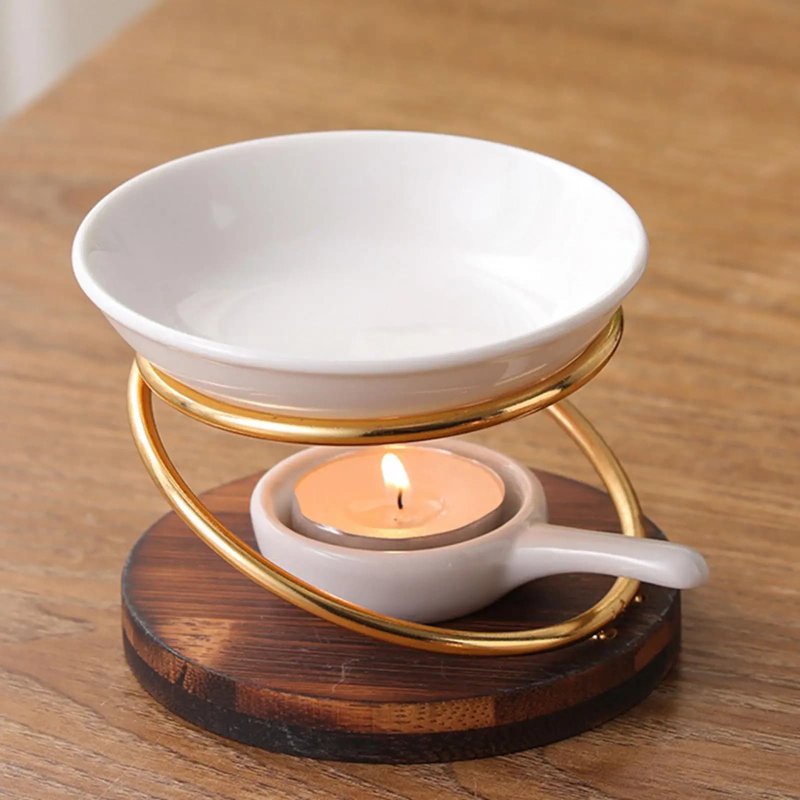 Bruciatore di olio aromatico Bruciatore di cera per olio Diffusore di aromaterapia Camera da letto Spa Meditazione Regali di Halloween Decorazione per la casa SPA