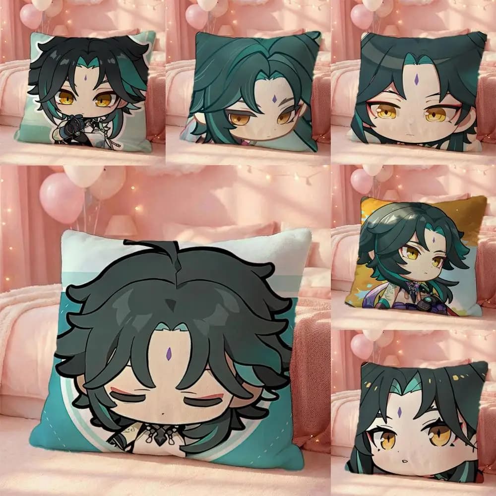 Federa per cuscino Xiao cute, morbida e facile da lavare, versatile per divano, letto, viaggi e ufficio