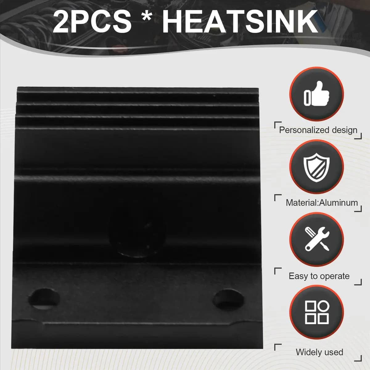 (A75T) Dissipatore di Calore per Stampante 3D Creality K1C, Accessorio di Raffreddamento, Prestazioni Migliorate