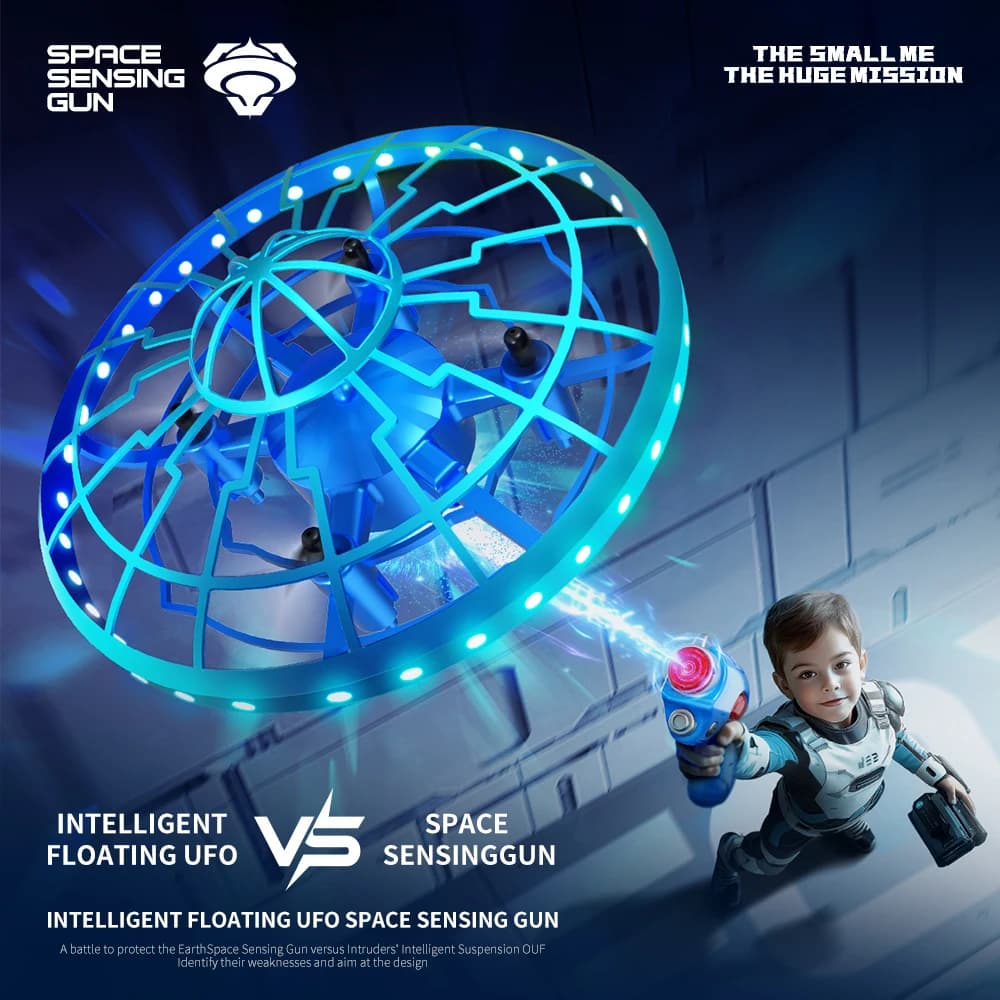2025 Nuovo Regalo Per Bambini Giocattoli UFO Drone Fly Elicottero A Infrarossi Rilevamento Manuale Induzione RC Aereo Aggiornamento Quadcopter per I Bambini