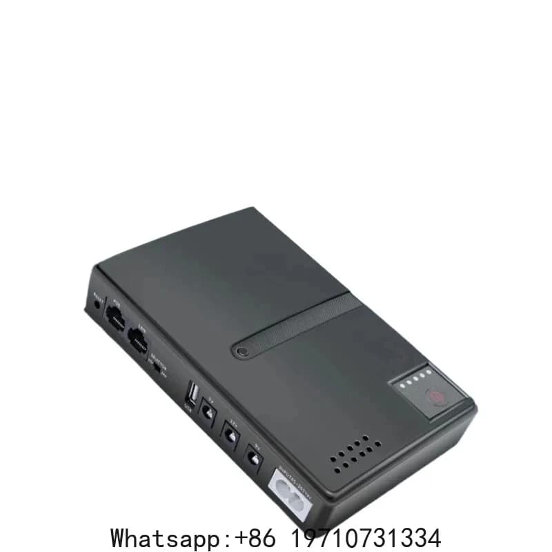 AC220-265V 18W UPS Uninterruptible Power Supply DC1018L 5V/9V/12V Backup Charger for Router Optical Cat Monitor Phone