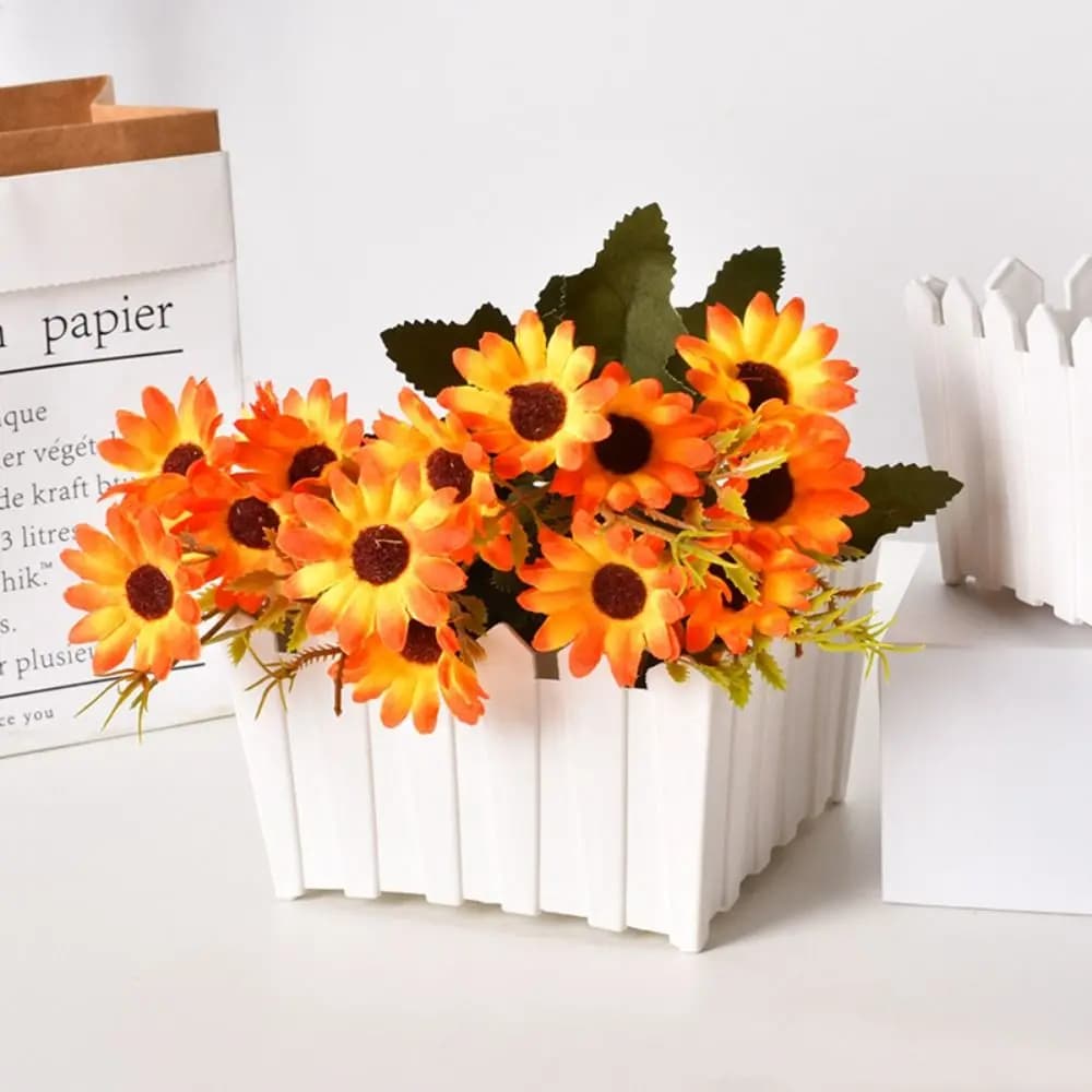Vaso per Fiori in Plastica Resistente, Semplice Vaso Fai-da-Te per Piante Succulente, Cesto Creativo per Composizioni Floreali