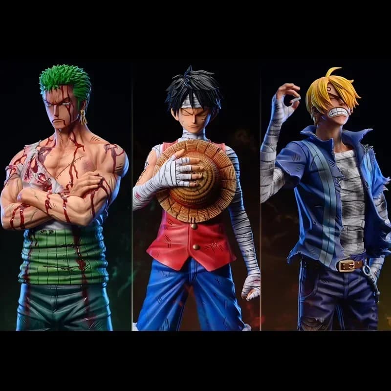 # 30 cm One Piece Anime Action Figure Roronoa Zoro Vinsmoke Sanji Stand Postura Statua in PVC Figurine Collezione di modelli Ragazzo Giocattolo Regali