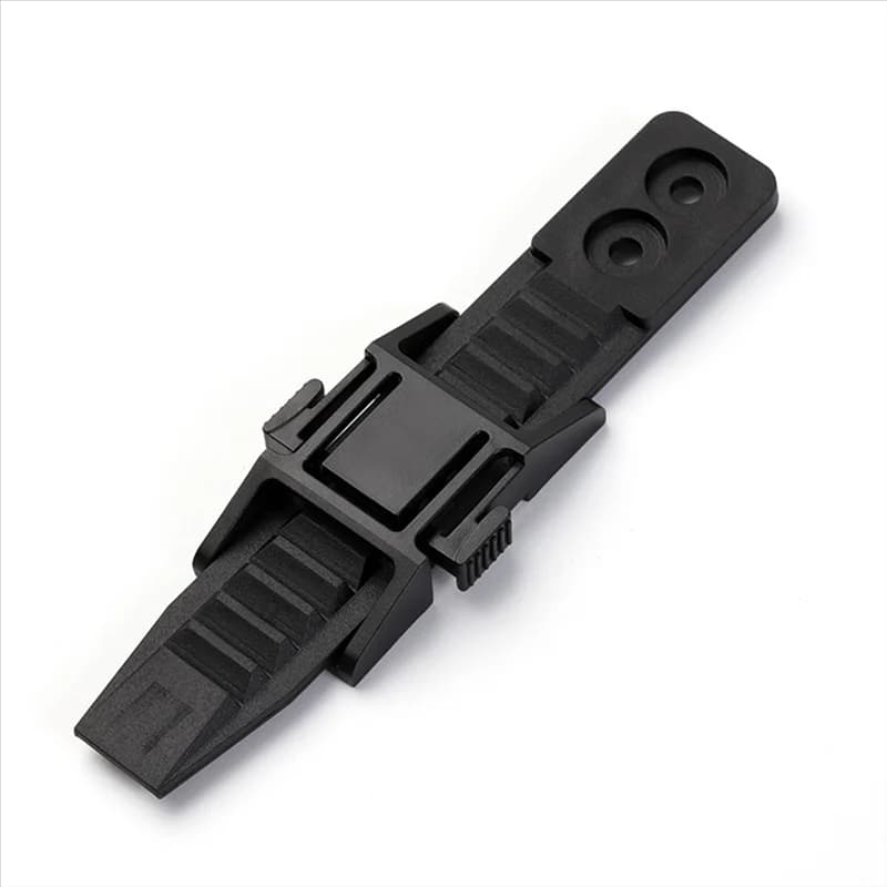 A24P 10 pezzi di ricambio fibbia retrattile marsupio di ricambio pattinaggio sci scarpa sportiva cinghia regolare fibbia scivolo