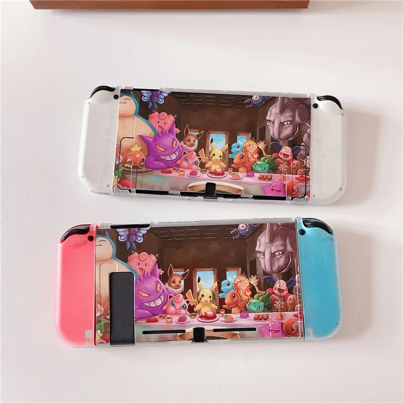 Cena Pikachu Custodia morbida Dock Station Cover Guscio protettivo per Nintendo Switch Oled NS Console Protezione in cristallo