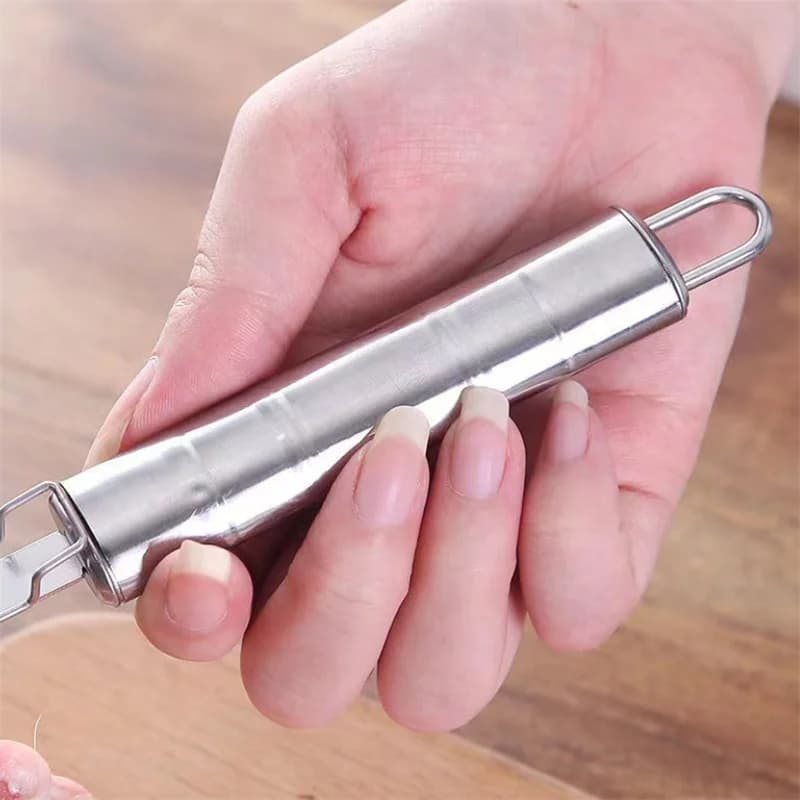 Stainless Steel Pig Peli Removal Knife, Chicken and Anatra Peli Raschietto, Cooking Tools for Removing Poultry