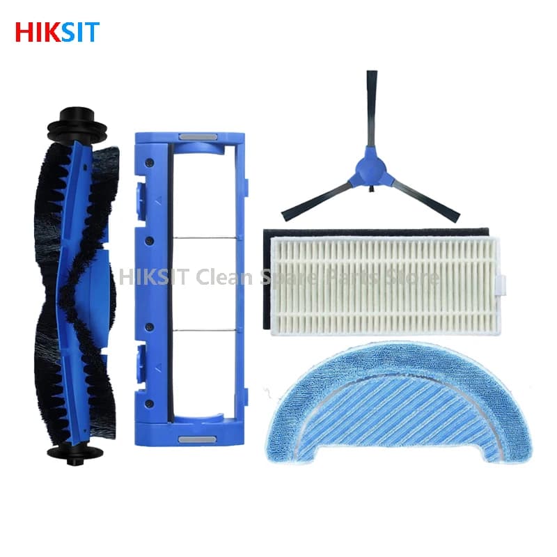 Filtro Hepa Mop Stracci di Stoffa di Ricambio Per Cecotec Conga 1090 1790 Titanio Ultra Robot Aspirapolvere Rullo Spazzola Laterale copertura