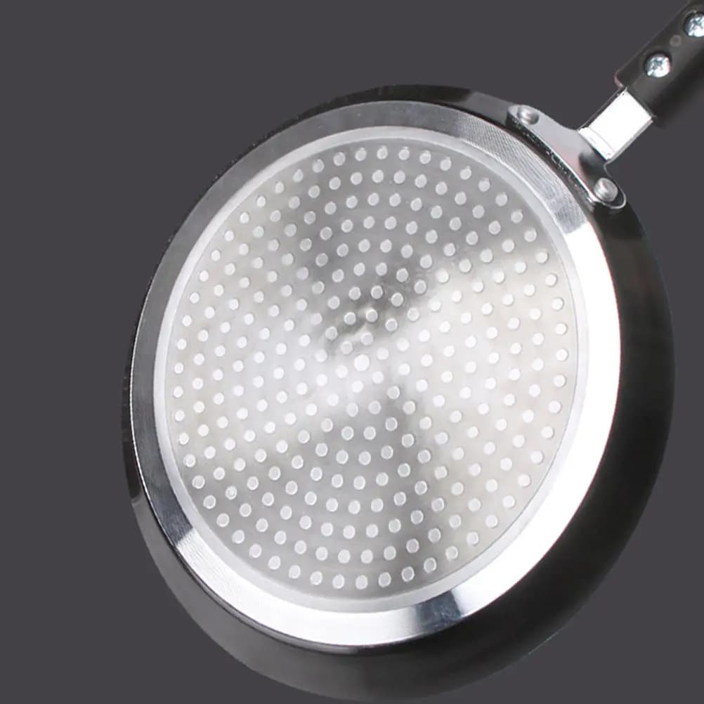 6-inch Mafan Stone, Anti-adhesive coating, Uniform Heat Distribution for Omelette, Eggs, Pancake, Essential Kitchen Tools