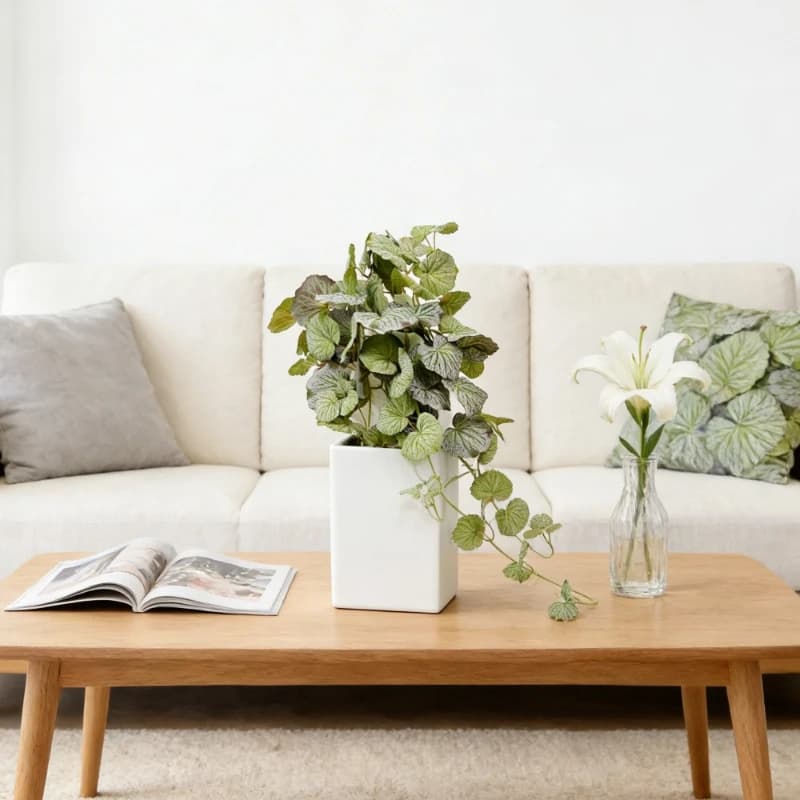 Artificial 40 cm hawthorn plant, Scandinavian Screw for Window Decoration, Shops and Gardens