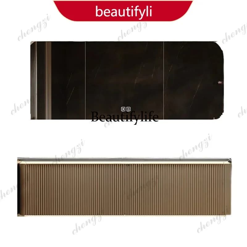 01A Big Organizer Bathroom Cabinet Waterproof Modern Space Saver Mirror Bathroom Cabinet Storage Vanity Bad Schrank Home Furnitu