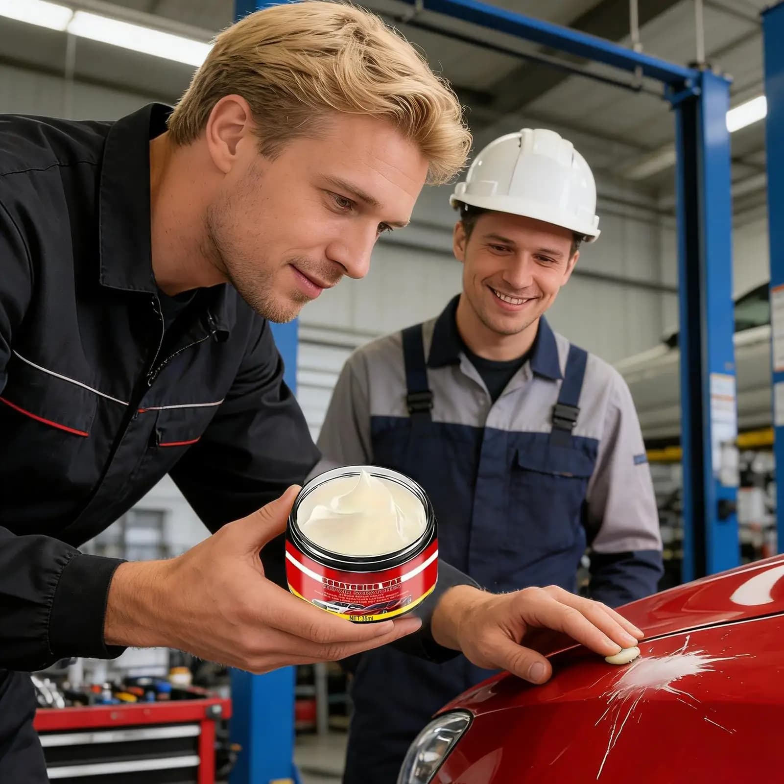 Agente Lucidante Nano Gloss, Cera Rimuovi Graffi per Auto, Crema Ripristinante per Vernice Automobilistica, Cera per Riparazione Superfici di Veicoli