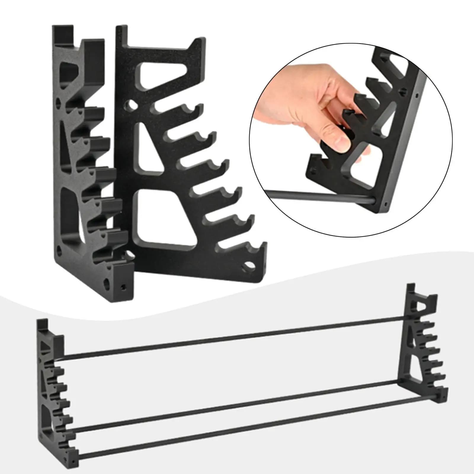 Supporto Organizzatore per Arco e Frecce, Portaoggetti da Tavolo Portatile, Scaffale per Tiro con l'Arco per Negozio, Garage, Casa, Collezionisti