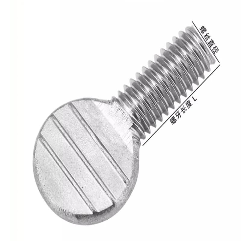 Stainless Steel Hand Screw 304 Ping Pong Saw/Silk Head Screw M4-M10
