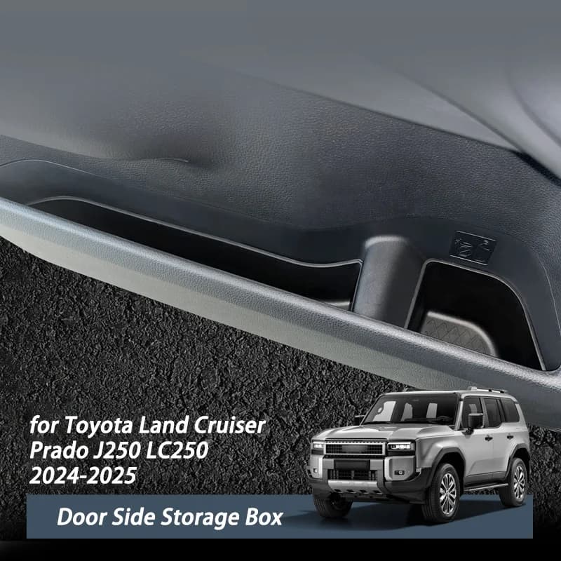 6 pz Porta Laterale Scatola di Immagazzinaggio Anti Sporco Organizzatore per Toyota Land Cruiser Prado J250 LC250 2024 2025