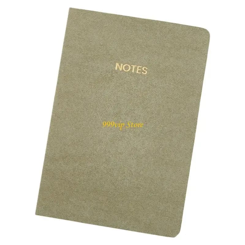 C90C Hardcover Notebook 160 Pages Wide Lined Leather Journal for Writing 140x200mm