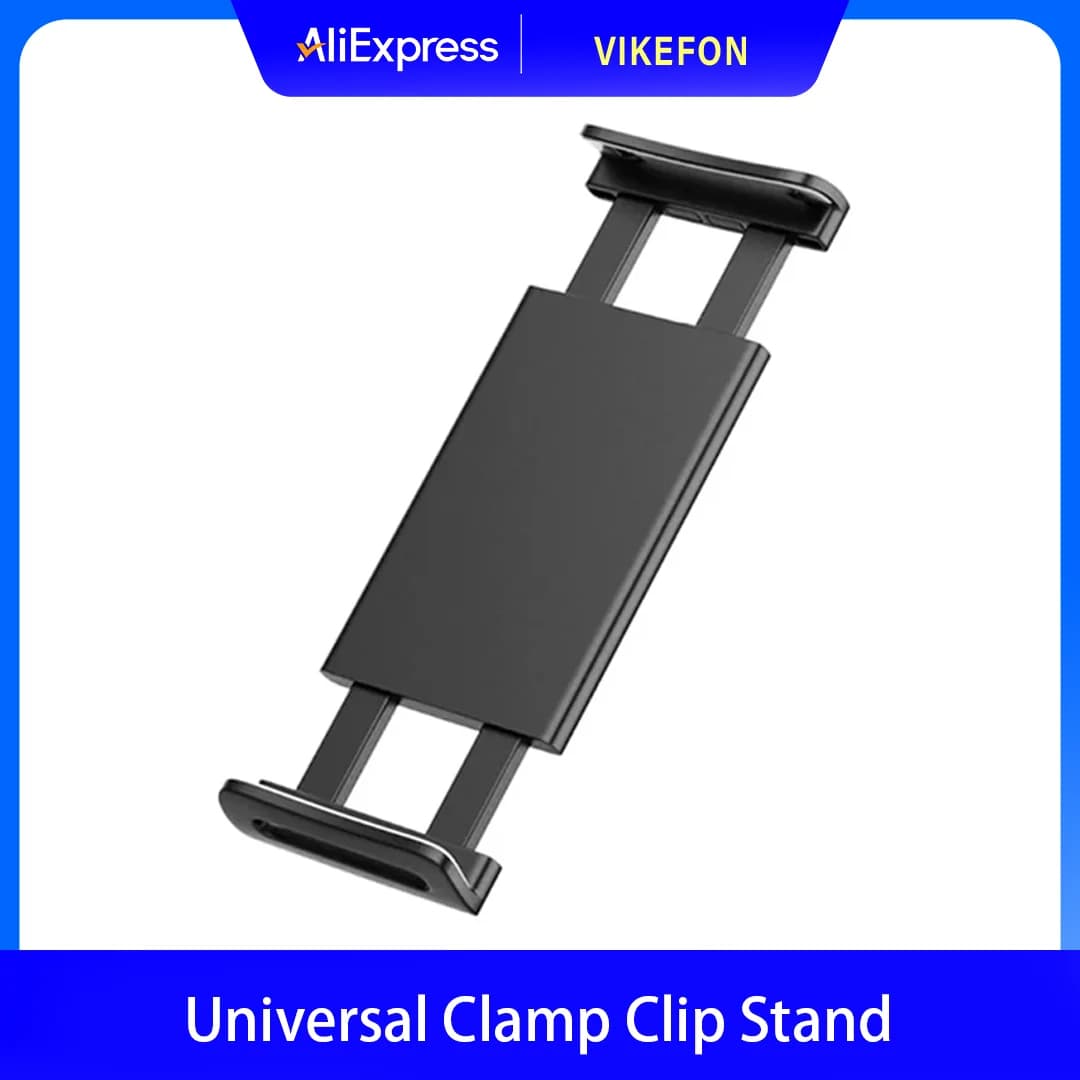 Universal for iPad Air Pro 11 12.9 Iphone Xiaomi Samsung Tablet Stand Holder Laptop Stand Mount Clamp Clip Stand Bracket 4-13 in