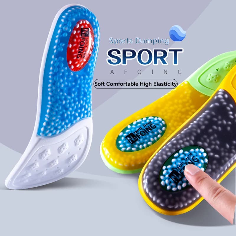 Solette sportive Supporto per arco Tecnologia traspirante Design Assorbimento degli urti Scarpe Pad Soletta per cuscino d'aria Rzoom da corsa all'aperto