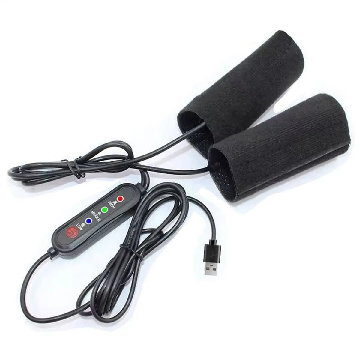 1 pezzo di copertura per manubrio riscaldato per moto 5V USB copertura per maniglia elettrica SUP