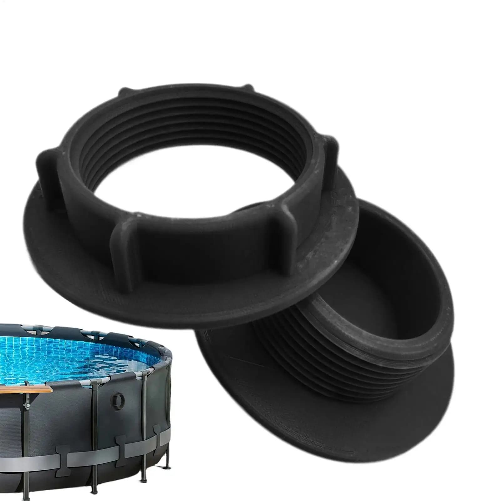 Adattatore per scarico piscina, tappo invernale antigelo, connettore per tubo da giardino per esterni, giardino, cortile, prato, scuola, palestra