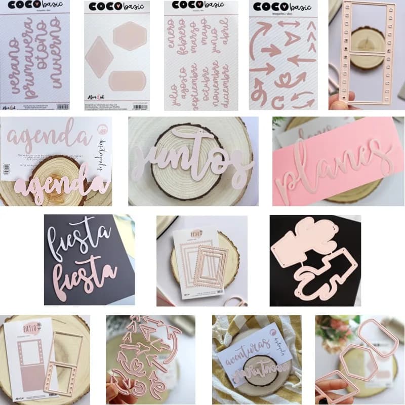 Cactus Danzante in Vaso - Fustelle per Scrapbook, Decorazione Diari, Stencil, Template per Goffratura, Biglietti Fai da Te Fatti a Mano