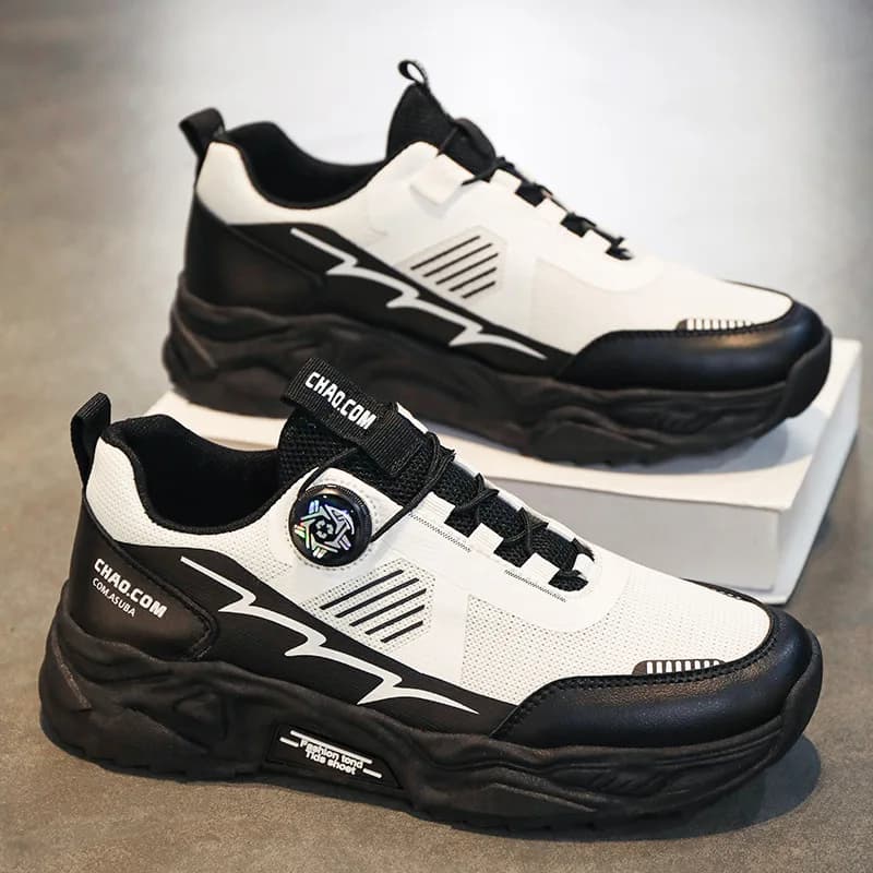 Nuove Scarpe da Corsa Ammortizzate per Uomo, Adatte a Corridori Pesanti, Allacciatura Sportiva, Sneakers Atletiche Antiscivolo da Esterno per Donna e Uomo