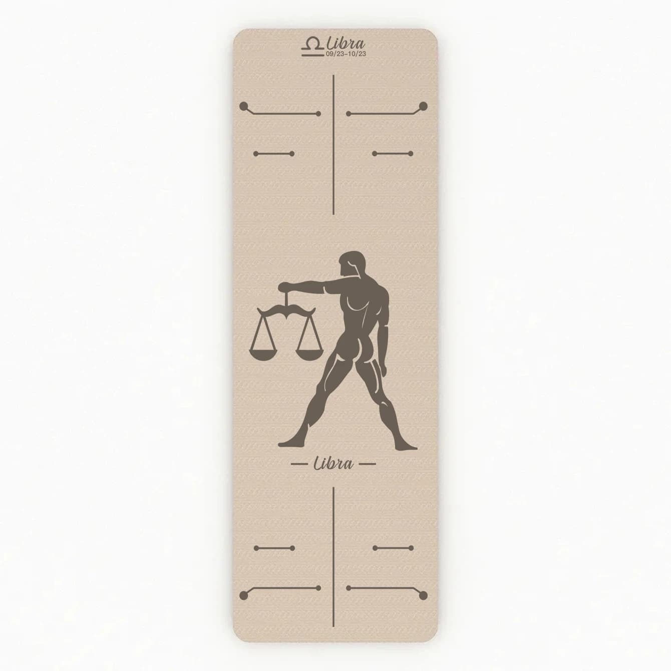Yoga mat Libra TPE non-slip, ecological fitness mat, professional exercise mat, pilates at home