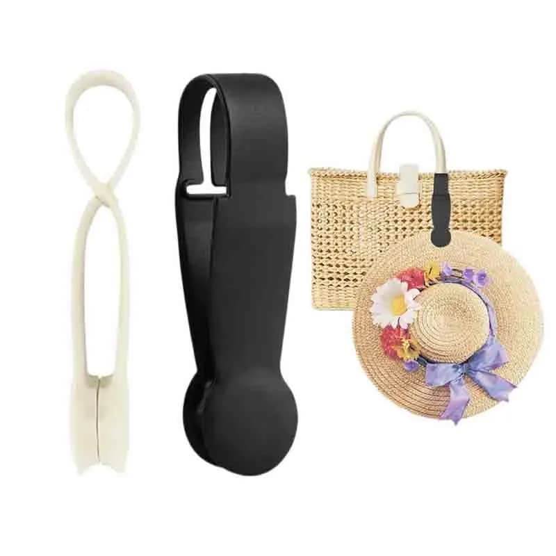Clip per bagagli da viaggio staccabile per riporre cappelli e sciarpe, con presa robusta, accessori per esterni per appendere oggetti, adatti per i viaggi