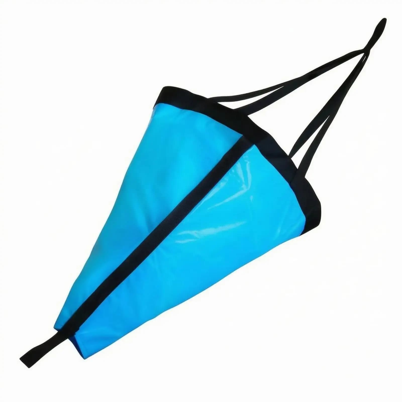 Drag Sock with Rope Float Compact Drag Sock with Float Foldable Sea Anchor for Boaters, Kayakers, Boating