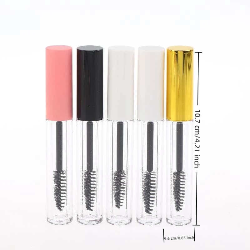 3ml vacuum bottle for Mascara, Rechargeable container for Siero Ciglia, Cosmetic liquid bottle with Scovolino, Ciglia Cream Container