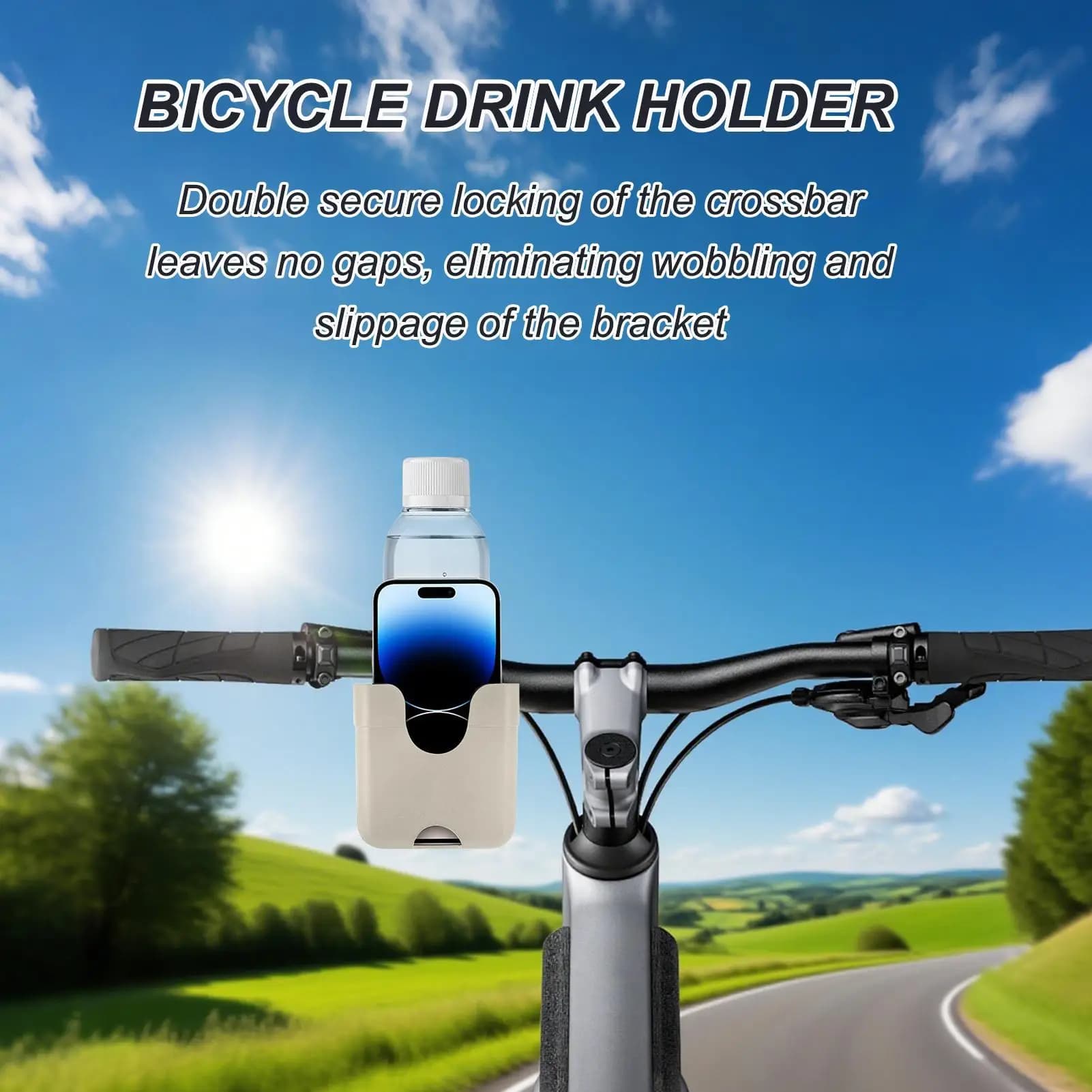 Portaborraccia multifunzionale per bici da strada Portaborraccia per passeggino Accessori per passeggino per tazza di bevande Urban Electric