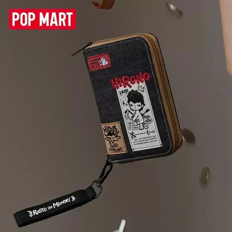 Pop Mart Hirono Echo Series Porta Passaporto Blind Box Anime Figure Scatola a Sorpresa Misteriosa Giocattoli Ornamenti Carini Statuette Busta a Sorpresa