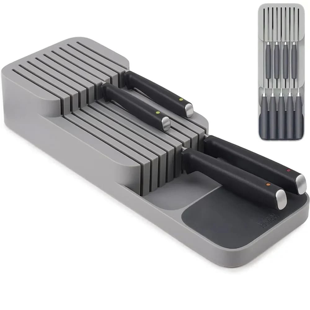 Scatola portaoggetti per coltelli Scatola portaoggetti portacoltelli Scatola portaoggetti per coltelli e scatola portaoggetti per cassetti Cassetto da cucina Vassoio portaoggetti per posate