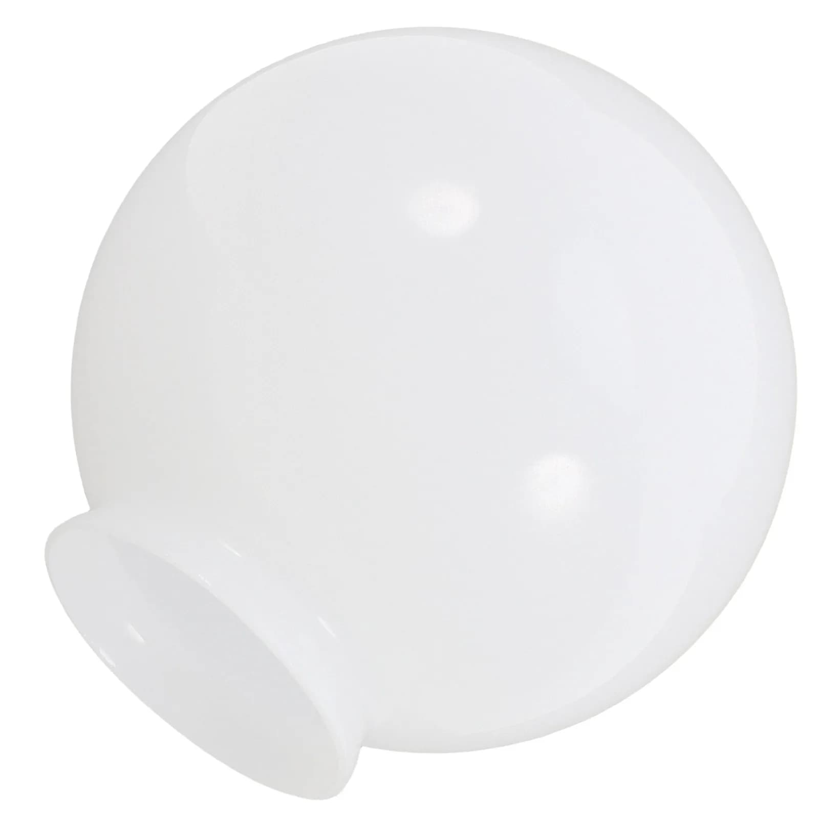 White milky glass lampshade, spherical design, soft diffused light, bedroom ceiling spare, living room, dining room