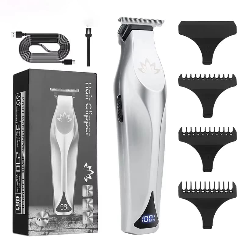 Professional Electric Haircuts for Men, Razor and Regular Bar for Barbiere, Hair Cutting Machine and Barba