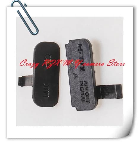 Copia NUOVO Per Canon 750D 760D/Rebel T6i T6s/Biss X8i 8000D Porta USB Tappo di copertura in gomma HDMI MIC Interfaccia Terminale Coperchio Porta