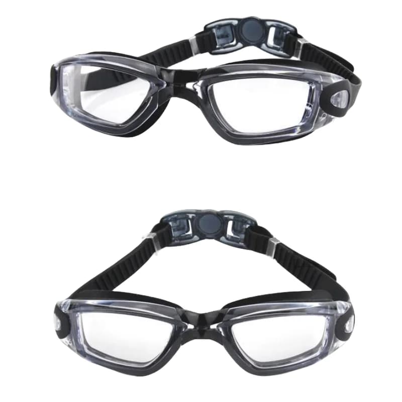 Men's Swimwear Miopia UV Swim Glasses Professional Earrings Women's Silicone Diopters Swim Sports Glasses