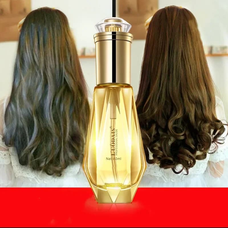 Magic Smoothing Hair Serum nutrimento profondo olio per capelli lisciante lisciante raddrizzamento riparazione morbida prodotti per la cura dei capelli crespi danneggiati