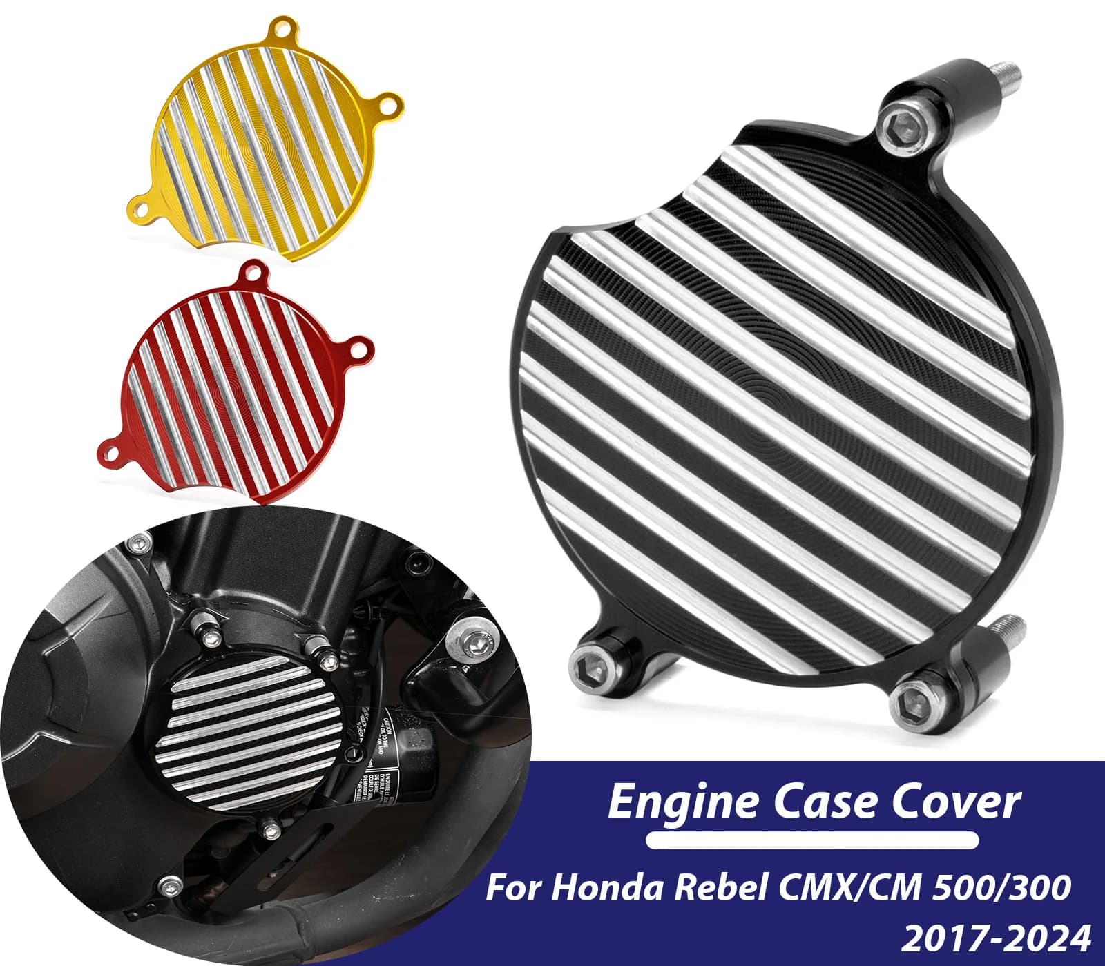 CMX300 CMX500 Cassa Del Motore Saver Copertura Della Protezione Crash Pad Telaio Scivolo Per Honda Rebel CMX 300 500 2017-2024 Accessori Moto