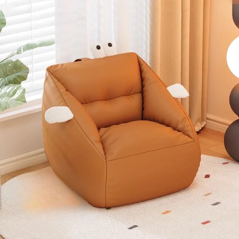 Divani a Sacco Moderni e Semplici Reclinabili con Funzione Letto, Poltrone Lounge a Sacco Individuali, Imbottitura per Puff, Arredamento da Patio