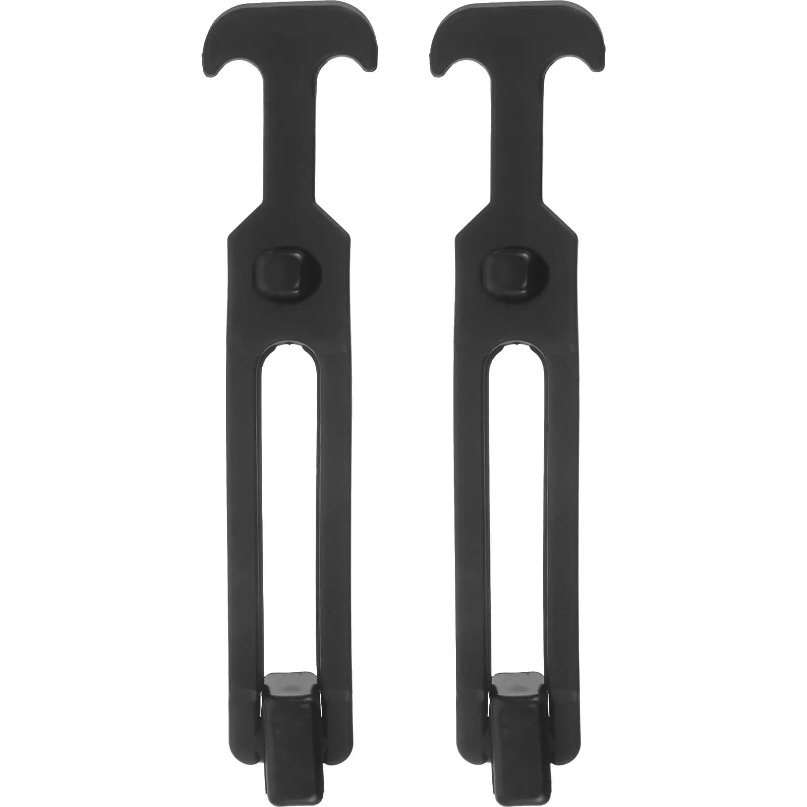 2 Pcs Rubber Flexible Draw Latch Handle Marine Flexible 7.8" T-handle Buckle Draw With Keeper Hood Catch Lock Industrial Latches