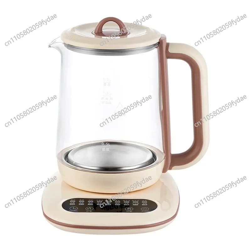 1.8L Health Pot Home Thickened Glass Electric Kettle Tea Maker Office Multi-function Flower Tea 24h Appointment Stew Pot 220V