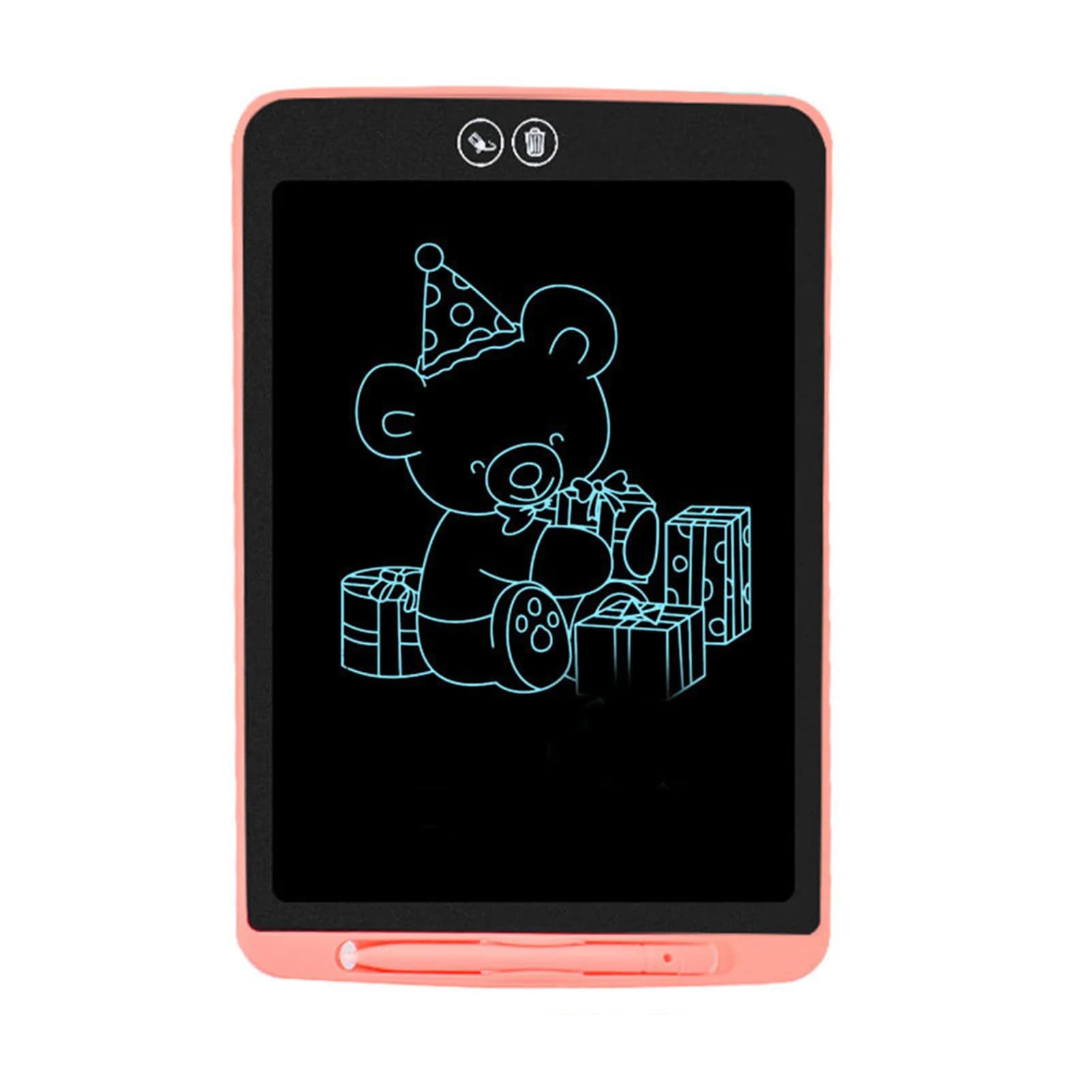 Tavoletta da scrittura LCD Tavolo da disegno elettrico parzialmente cancellabile da 8,5 pollici Blocco da disegno grafico digitale con penna regalo per bambini