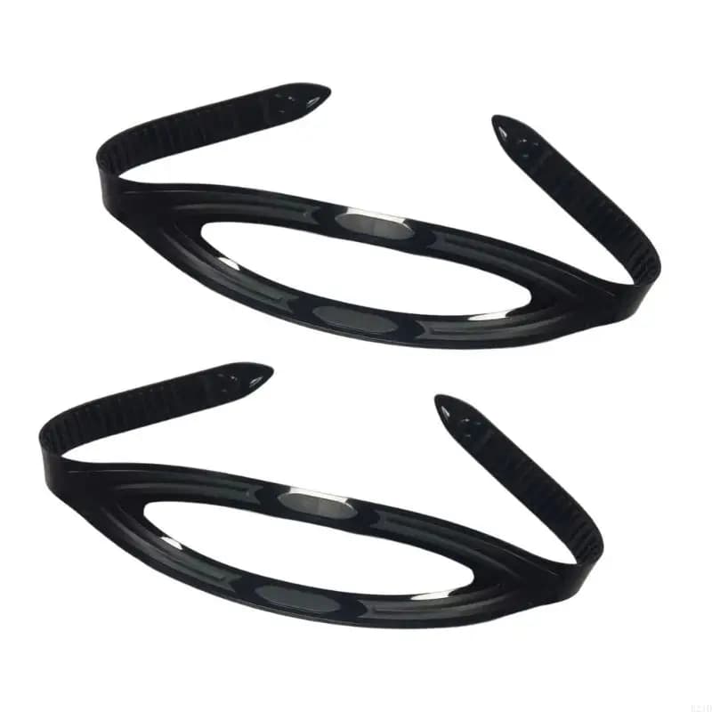 Il cinturino per maschera da nuoto elastico da 2 pezzi regola rapidamente le fasce per maschera da immersione durante le