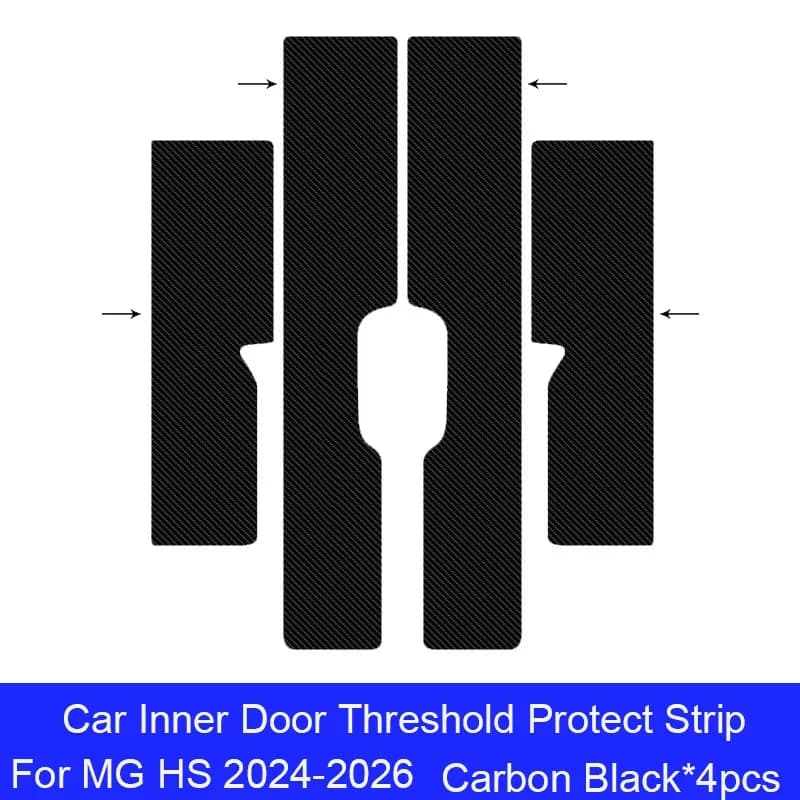 Car B-Pillar Anti-Calcium Door Protecting Pad Auto Anti-Sporcock Resistant To Graffi Interior Accessories For MG HS 2019- 2026
